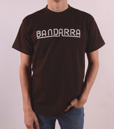 Camiseta Bandarra Clásica Marrón / Blanco {descripcio_sensetags_prod}
